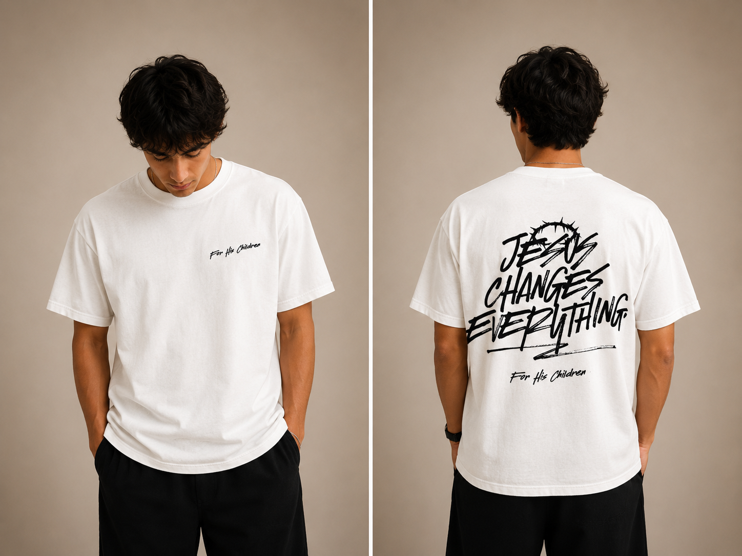 JESUS CHANGES EVERYTHING™ Unisex Heavyweight Tee